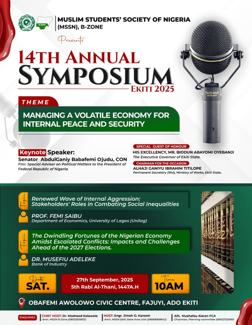 14th Annual Symposium (Ekiti 2025)